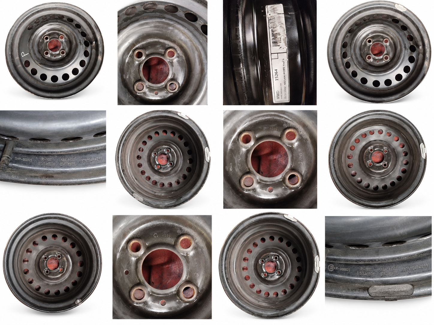 2 JANTES TOLE NISSAN  MICRA K14 ET NISSAN  NOTE