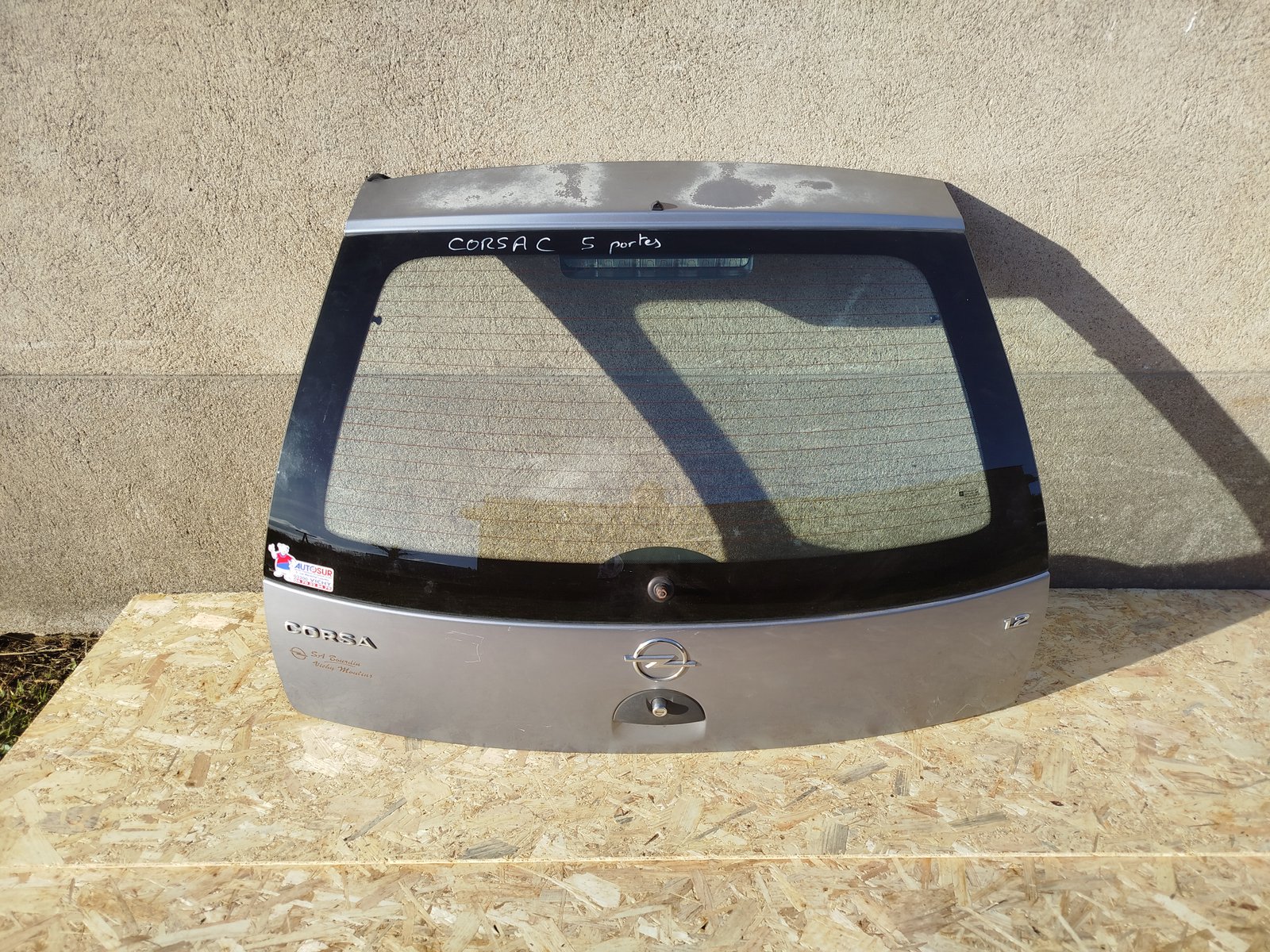 Hayon AR opel corsa C