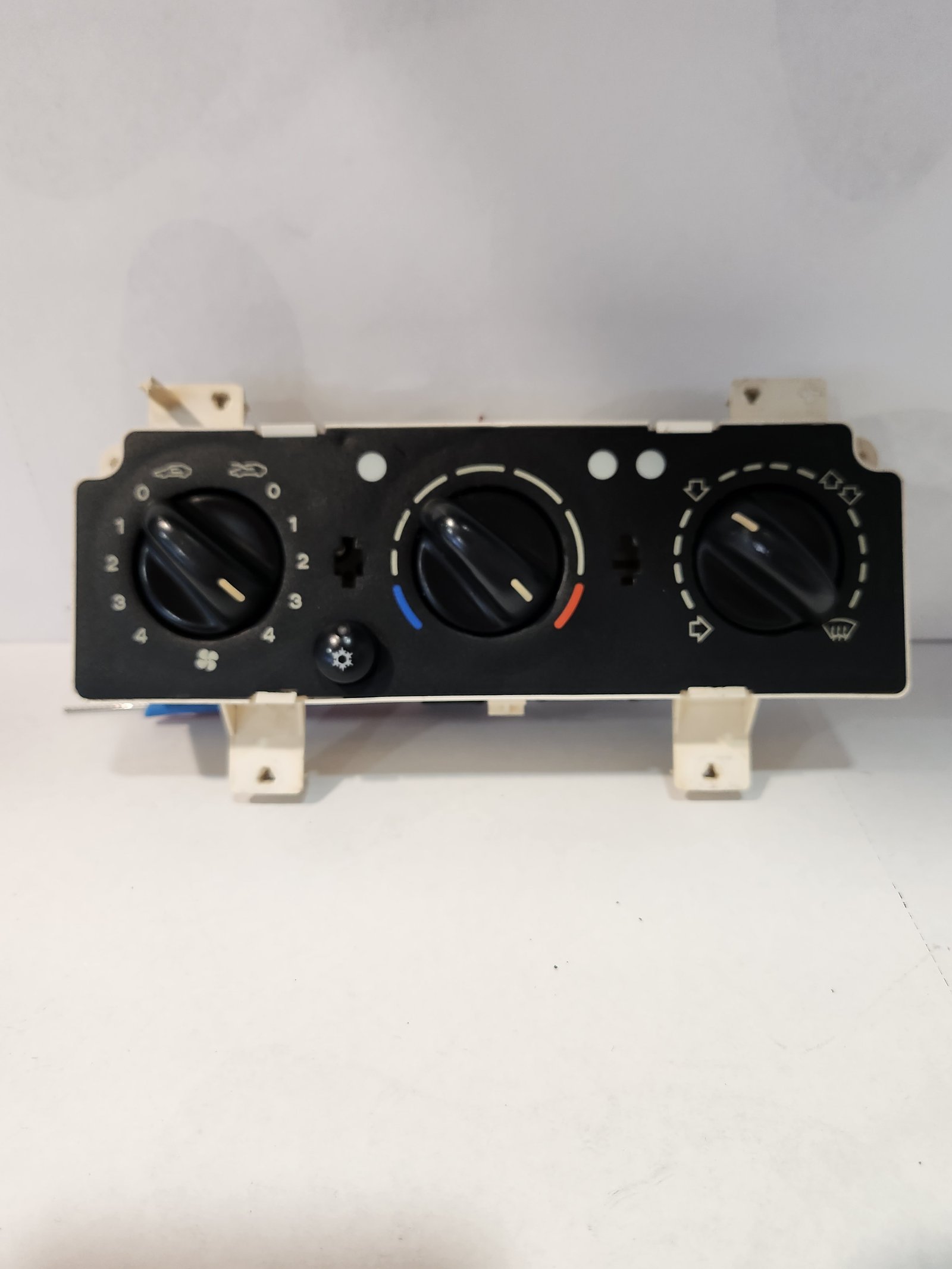 Tableau commande de chauffage