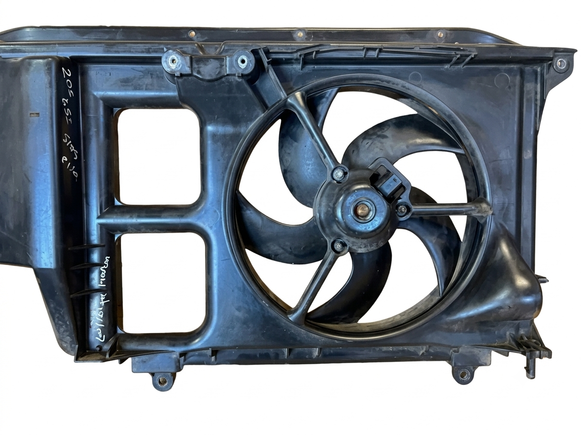 Ventilateur moteur & façade avant